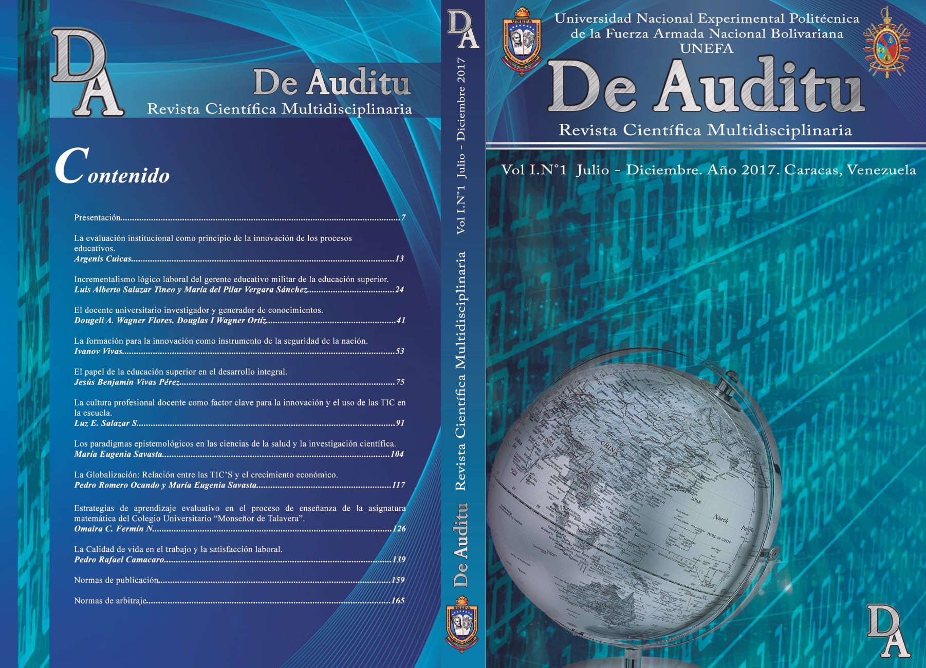 portada de uno del primer volumen de Auditu
